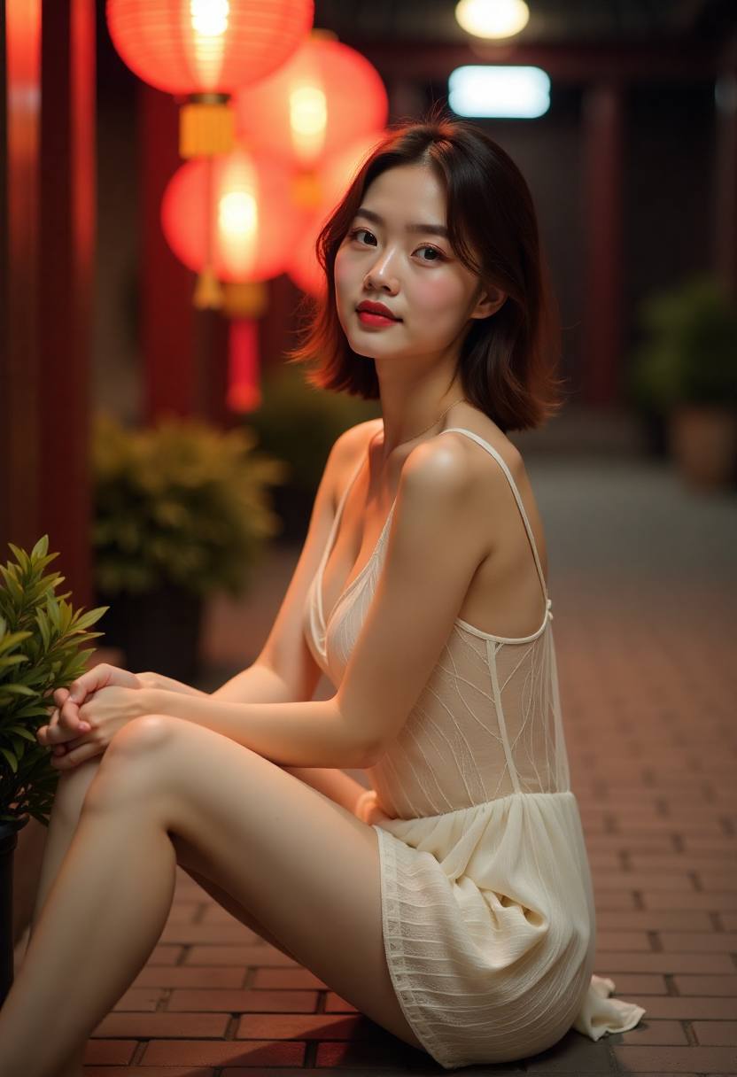 雨夜围炉，四只杯子摆在矮桌上